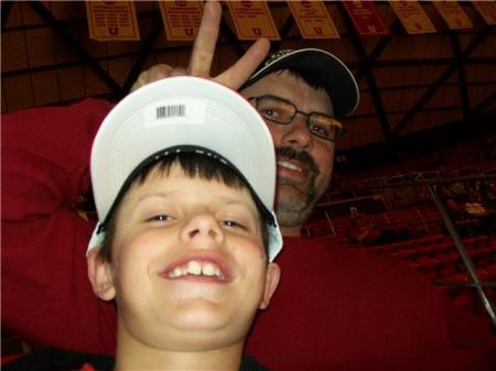 Bill and Dallas at the Utah vs. TCU game