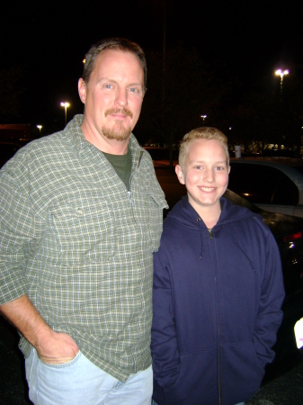 Our son with one of our best friends Nov 2008