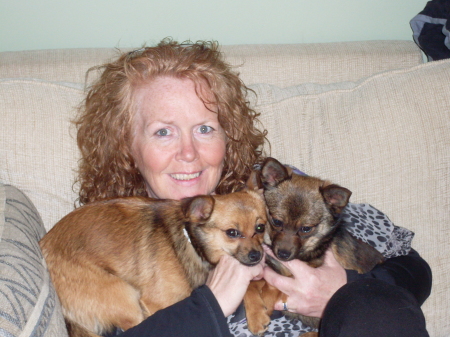 Newest photos of myself and my two puppies
