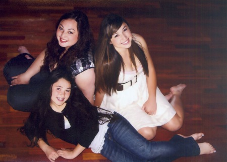 My girls, May 2008