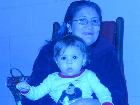 Thnat's me Belinda & My grandson Isaiha