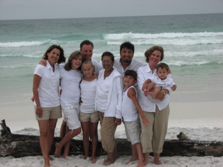 My sister Allyson & our families (Mama too!)