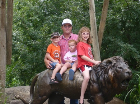 My family at the zoo