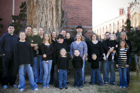 The Wood Children and their families