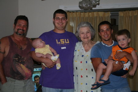 Gang w/GrandMA , 85yrs old