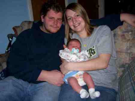 Baby Carter born Jan 22 2008