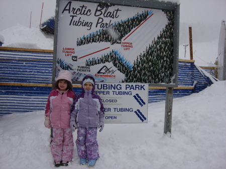 Jessie & Jamie took them tubing