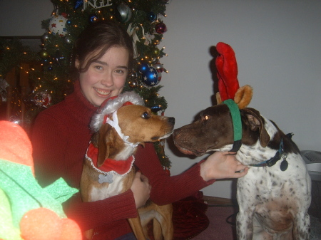 Haley, Dora and Jack - Christmas 2008