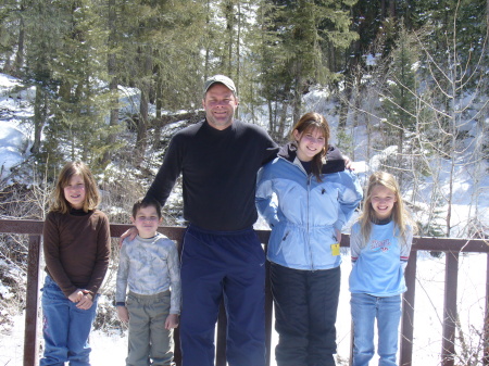 The family in colorado & cousin Karly