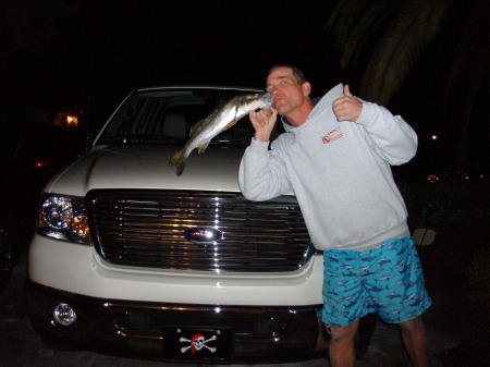 Rob's first snook!!! 2008