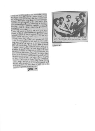 2nd Soul Train Article: 1980