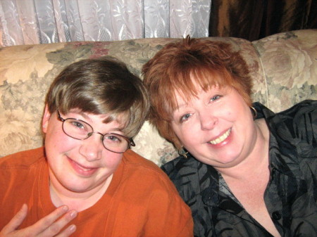 This is me with my daughter Amy, Dec. 2008