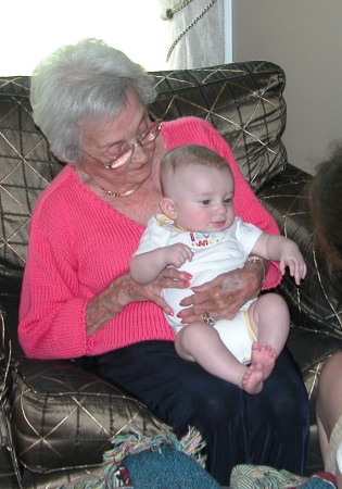 Great Grandmother Boles and Alex