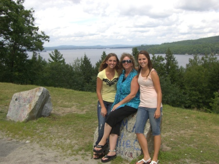 Me and my girls in Maine
