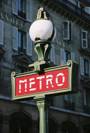 Metro sign, duh