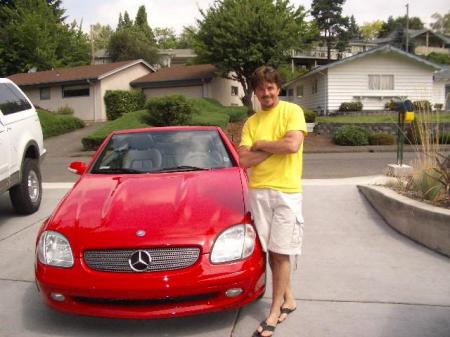 me and the car