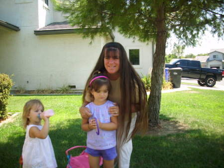 Katie's first day of preschool