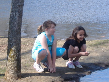 Haylee & Sarah ( my Brother Jay's daughter)