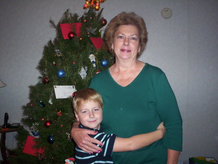 Nanny and grandson, Christopher