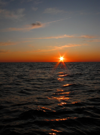 Atlantic Ocean Sunset 9-02-09-1A em