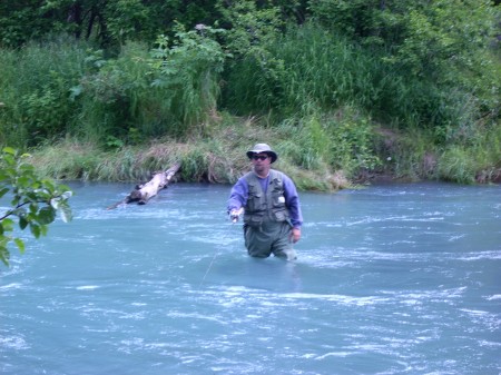 Fishing the Kenai in Alaska