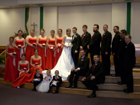 The wedding party