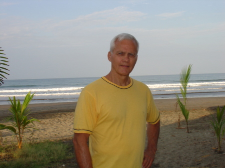 Carl at home at Playa Flamingo, Costa Rica
