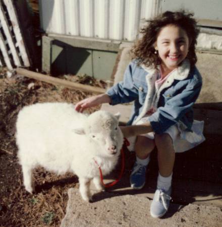 My Youngest & A Lamb ('94?)