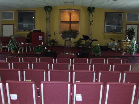 INTERIOR OF CHURCH FACILITY