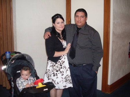 Mr. & Mrs. Joseph Gomez & son Jonathan Gomez