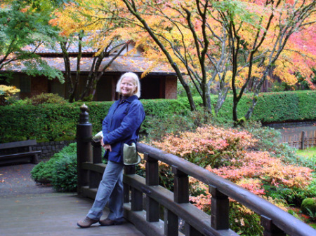 The japanese gardens in Portland