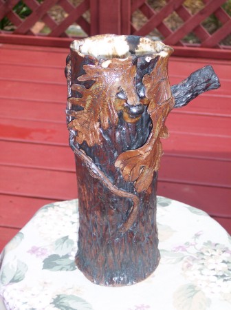 Tree Trunk Vase