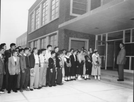 Opening Day of new South Junior High