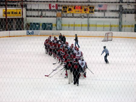 Hockey Tournament, Canada, Dec 2008