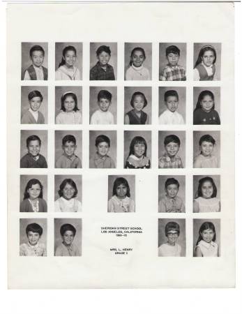 1969-70 Ms. Henry Sheridan Elementary