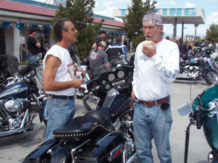 Frankie & Me on old Route 66