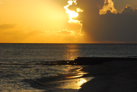 Sunset in Grand Cayman