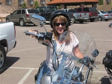 biker babe