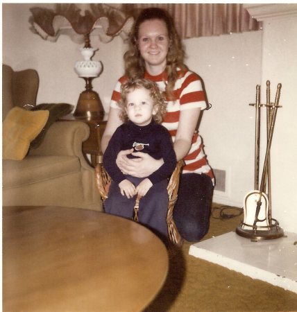 Me and my sister Bobbi in 1973