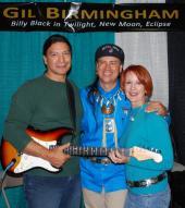 Gil Birmingham, Arvel Bird, and me