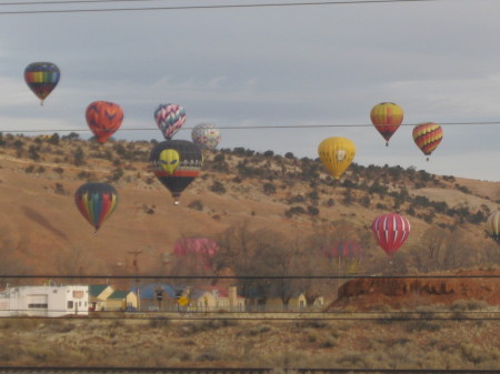 Balloon festival at Red Rock Park