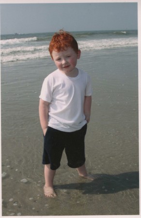 Nicholas at the beach