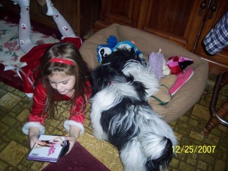 Mikayla with Sophie & Bandit