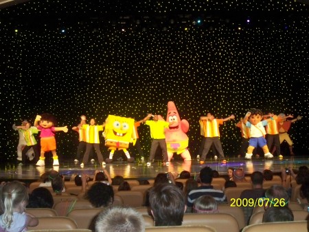 Nickelodean Cruise 2009