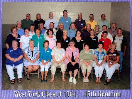 West York Class of 1964 - 45th reunion