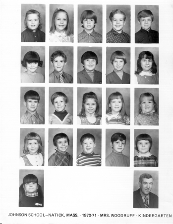 Kindergarten 1970 - 1971