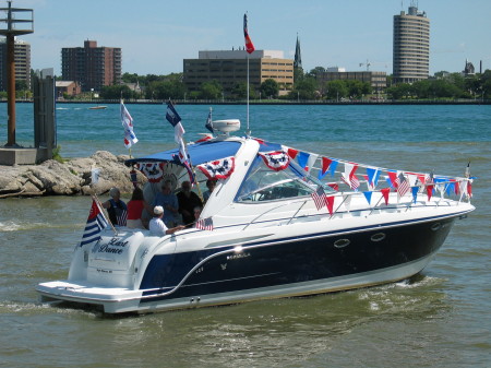 Coast Guard  Boat Parade Winner