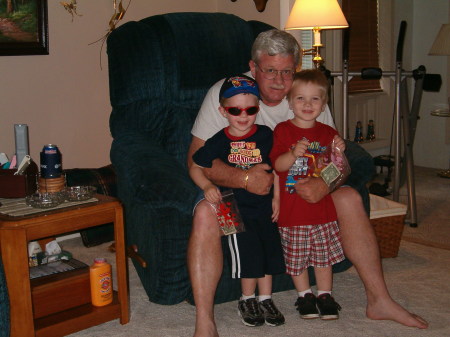 Connor, Cody and Grandpa (me)
