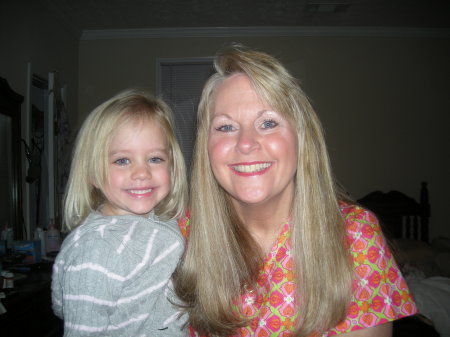 my granddaughter & me nov 2009
