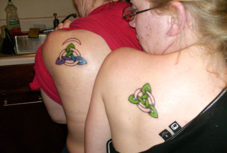 Mother & Daughter matching tat's
